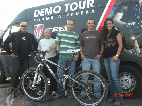 Bicicletas Gonzalo, Demo Tour Trek. Bicicletas Gonzalo, Demo Tour Trek.